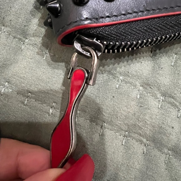 Christian louboutin black spikes Wallet - Picture 6 of 8